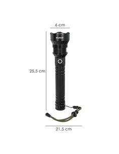 Linterna Led Aluminio Recargable 1500 Lumenes 2