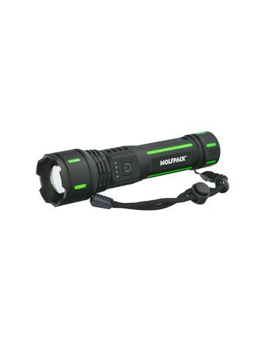 Linterna Led Aluminio Portatil Recargable 800 Lumenes