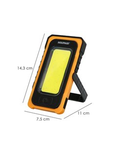 Linterna Led Solar Recargable 10 Watt 750 Lumenes 2