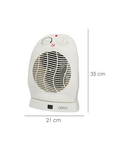 Termoventilador Oscilante 1000 / 2000w 2