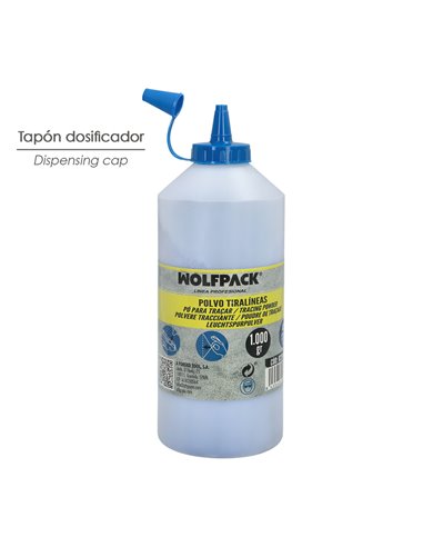 Polvo Tiralineas Azul Bote 1.000 Gramos Entry