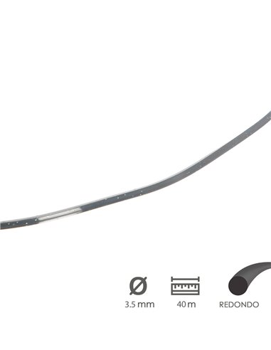Hilo Nylon/alum.Redondo Prof 3,5mm (40m)