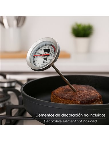 Termometro Oryx Cocina Para Carne Con Sonda.
