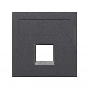Placa vd plana sg 3m 1 mod grafito SIMON 50011185-038