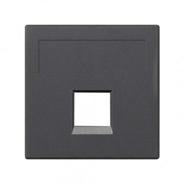 Placa vd plana sg 3m 1 mod grafito SIMON 50011185-038