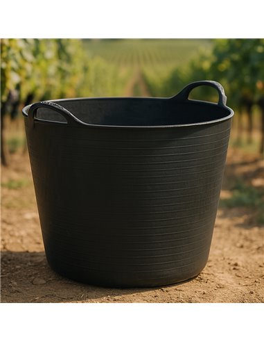 Capazo Plastico Negro Numero 42
