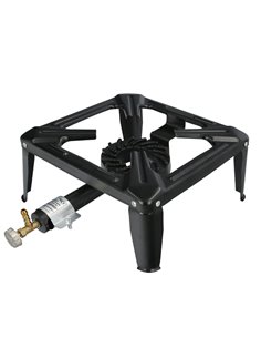 Hornillo Gas 4 Pies 30x30 cm. Potencia 4.000 Watts.