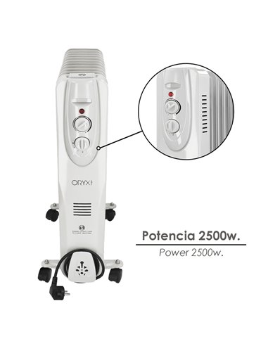 Radiador Aceite 2500w 11 Elementos