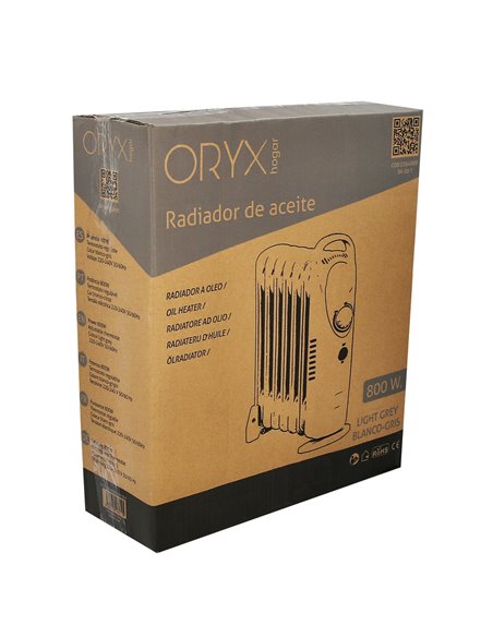 Radiador Aceite  800w 7 Elementos