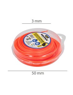Hilo Nylon Redondo 3,0mm (Dispen.50mt) 2
