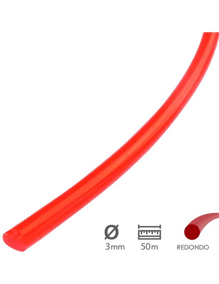 Hilo Nylon Redondo 3,0mm (Dispen.50mt)