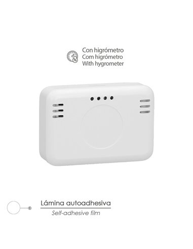 Termometro Digital Con Indicador Humedad