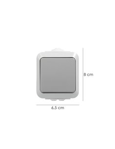 Interruptor Conmutador Con Tapa Simple 2