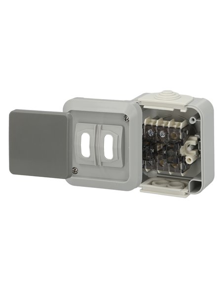 Interruptor Conmutador Con Tapa Simple