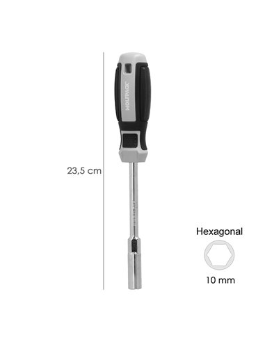 Destornillador Con Vaso 10,0 mm.