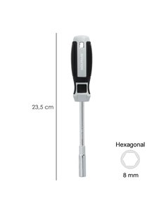 Destornillador Con Vaso 8,0 mm. 2