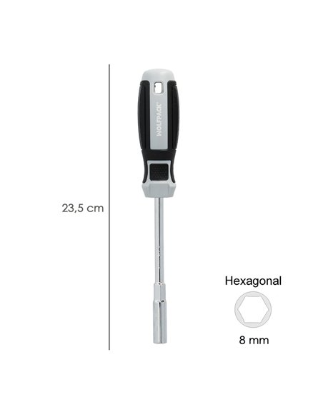 Destornillador Con Vaso 8,0 mm.