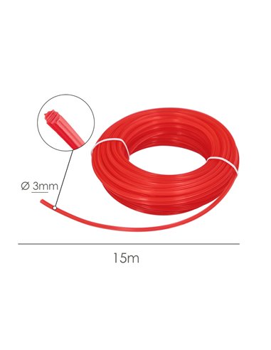 Hilo Nylon Estrella 3,0mm (Rollo 15mt.)