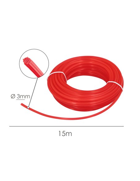 Hilo Nylon Estrella 3,0mm (Rollo 15mt.)