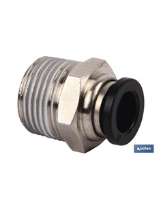 RACOR ROSCADO RECTO T-6, R-1/2 Venta unitaria