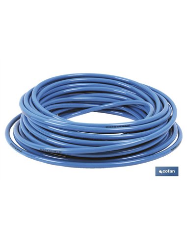CAJA 25MT TUBO POLIURETANO AZUL 3X5