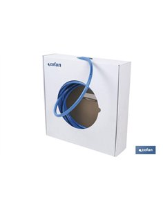 CAJA 25MT TUBO POLIURETANO AZUL 7X10 2