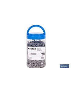 TACO NYLON PA-6 M-6X30 BOTE DE 1.000 UDS.