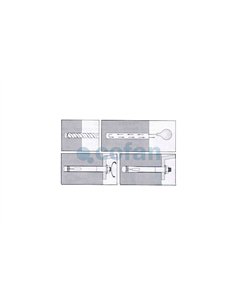 ANCLAJE METALICO C/ARGOLLA 8/10X60 Venta unitaria 2