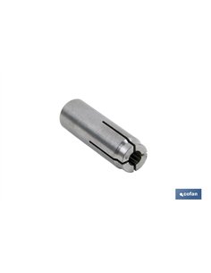 TACO METAL. EXPANSION GOLPE INOX A-4 M-6 Venta unitaria