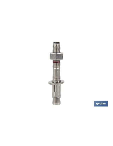 TACO ANCLAJE MTC  M 6x120  INOX Venta unitaria