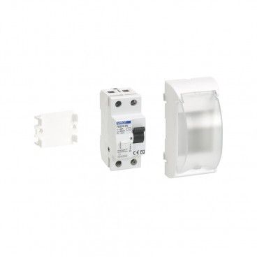 Placa com diferencial 30ma caixa branca SIMON 50012075-030