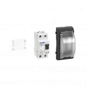 Placa con diferencial 30ma caja gr SIMON 50012075-038