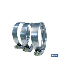ABRAZADERA METÁLICA BANDA 12mm 30-45 Venta unitaria