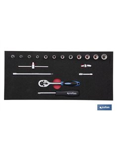 MÓDULO (1/3 CAJON) CARRACA 1/4