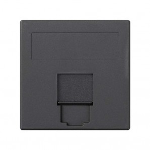 Placa vd plana cg nexans 1 mod grafito SIMON 50018085-038