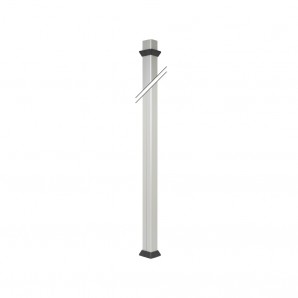 Columna 2 caras alu-gra SIMON 53550201-033