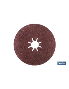 DISCO FIBRA 178 MM. - GRANO 80 Venta unitaria