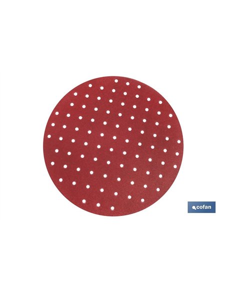 DISCO LIJA MICROPERFORADO C/VELCRO ø225 G-60 Venta unitaria