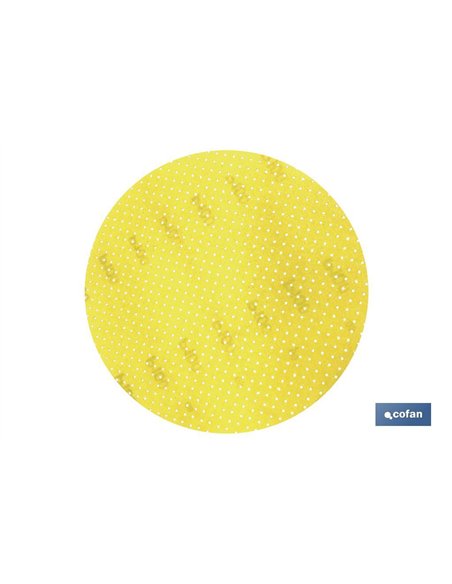 DISCO LIJA MICROPERFORADO ALTA CALIDAD C/VELCRO ø225 G-80 Venta unitaria