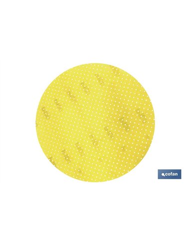 DISCO LIJA MICROPERFORADO ALTA CALIDAD C/VELCRO ø225 G-220 Venta unitaria