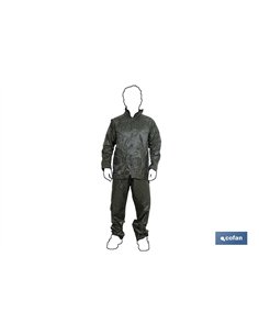 TRAJE AGUA AZUL POLIESTER/PVC TALLA L