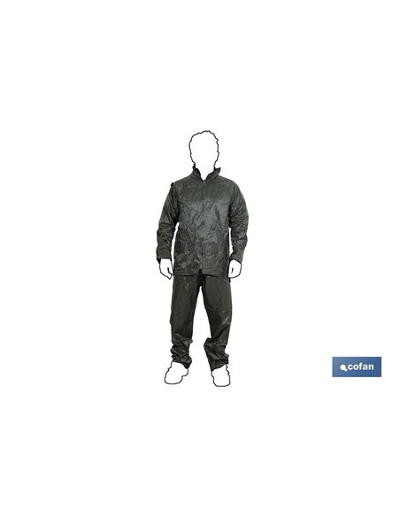 TRAJE AGUA AZUL POLIESTER/PVC TALLA XXL