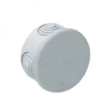 Caja estanca redonda 77x40mm tapa a presion Solera 665