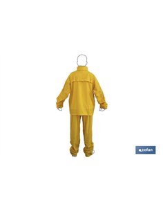 TRAJE DE AGUA PU/PVC AZUL TALLA S 2