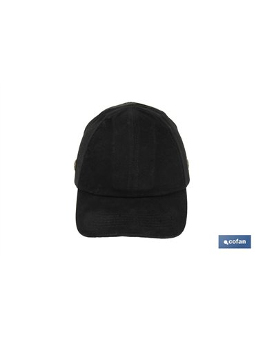 GORRA SPORT SEGURIDAD NEGRA