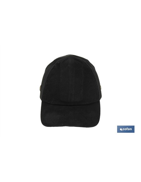 GORRA SPORT SEGURIDAD NEGRA
