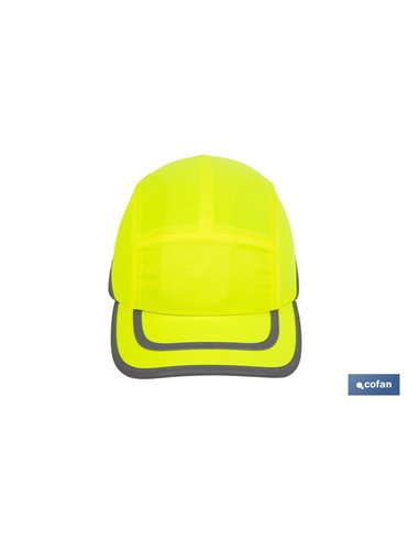 GORRA SPORT SEGURIDAD AMARILLO FLÚOR