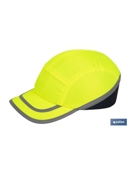 GORRA SPORT SEGURIDAD AMARILLO FLÚOR