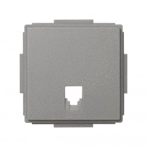 Deckel nimmt telefonica grau schmirgelpapier, s. 27 scudo SIMON 2705062-063