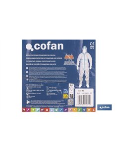 BUZO C/CAPUCHA FITOSANITARIOS ISO 27065 TALLA XL 2